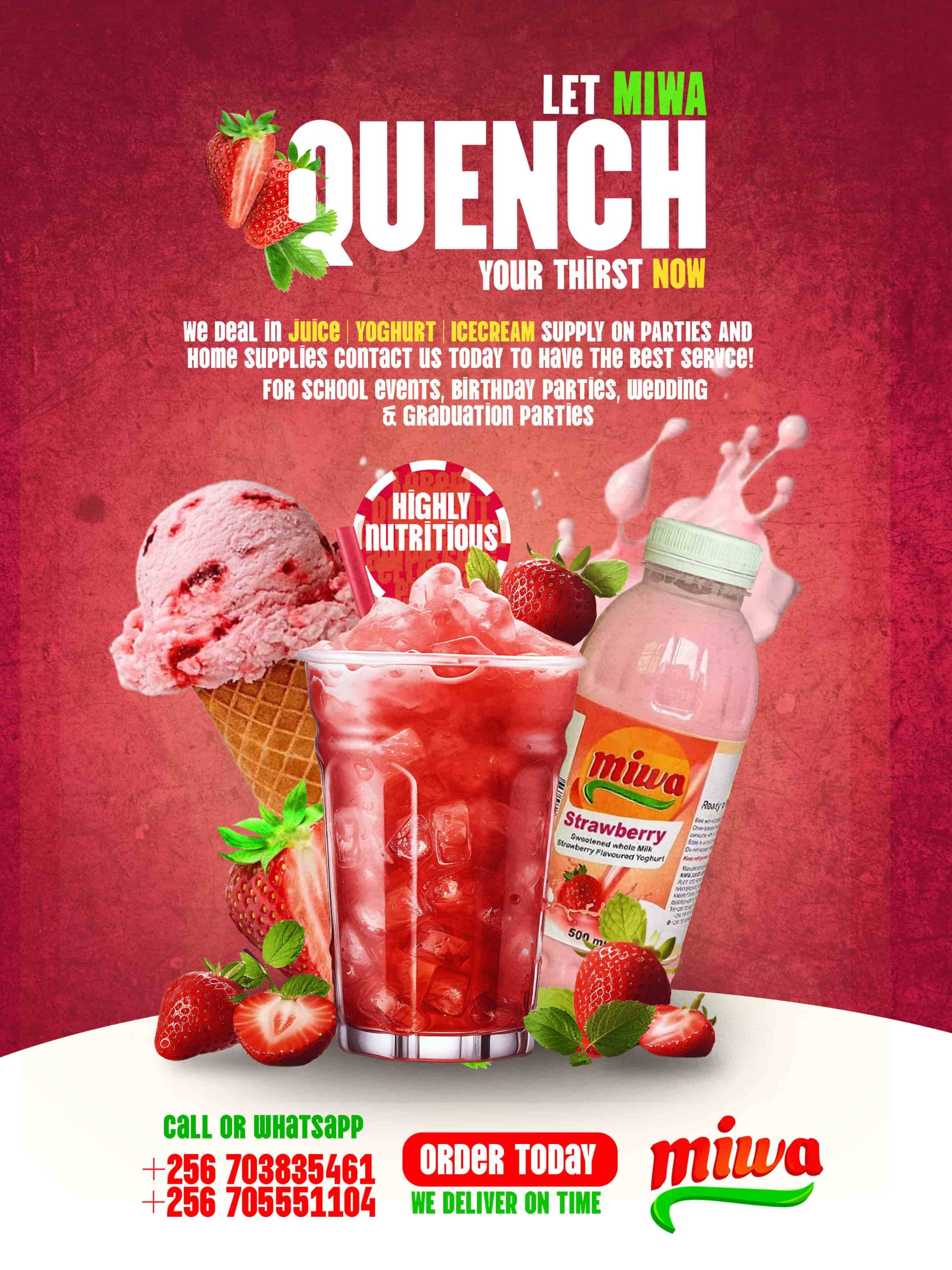 Miwa Juice & yoghurt ad - Axhela Digital