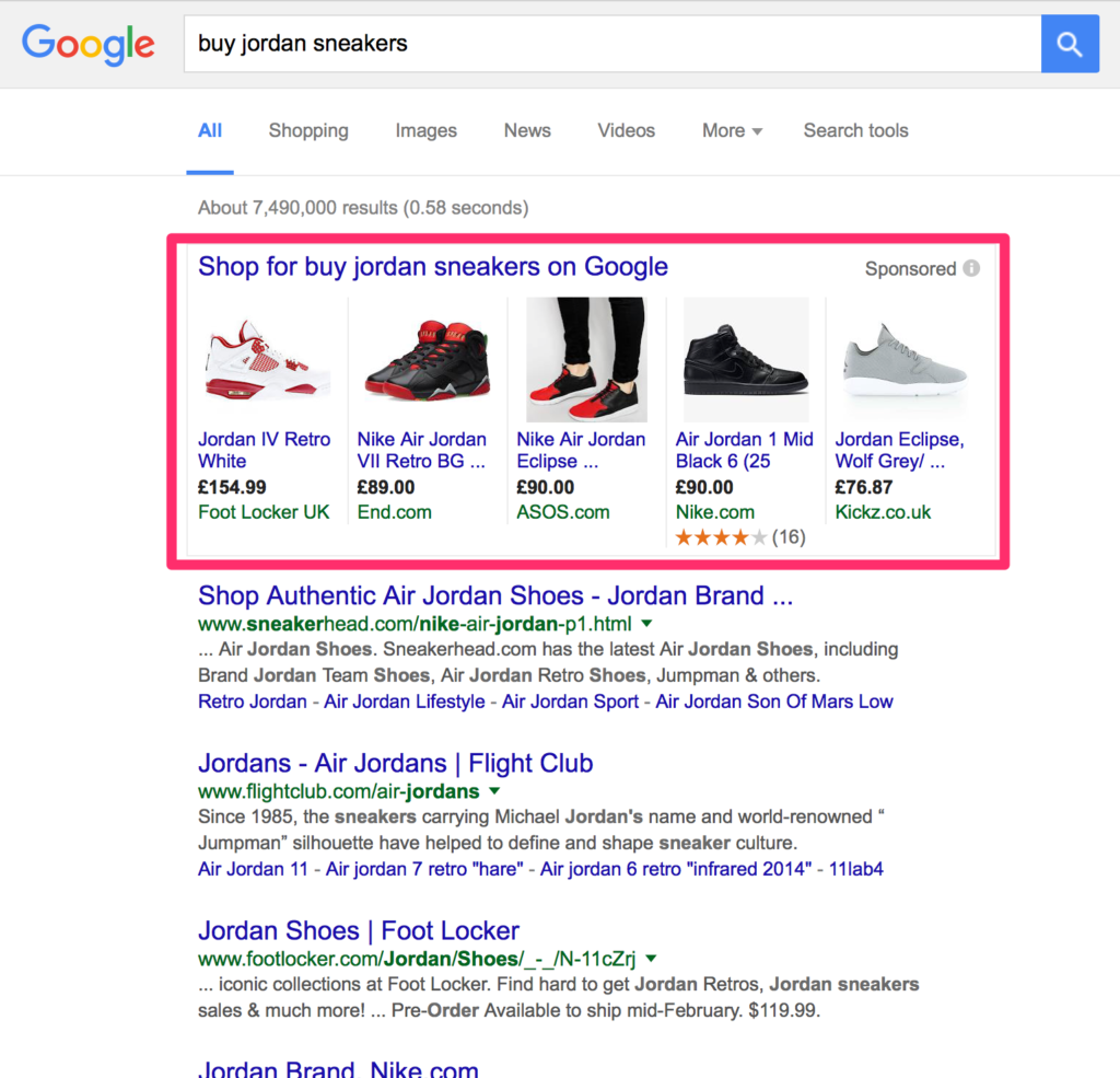 Shopping ads- Google ads